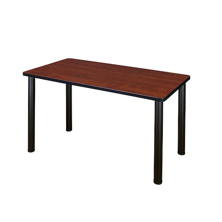 Regency Regency Kee 42 x 24 in. Training Seminar Table- Cherry Top, Black Legs MT4224CHBPBK
